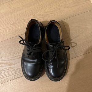 Dr. Martens Black Leather Oxford Shoes